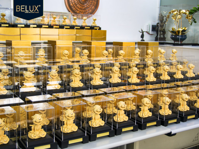 Lô tượng hổ dát vàng 24k theo yêu cầu